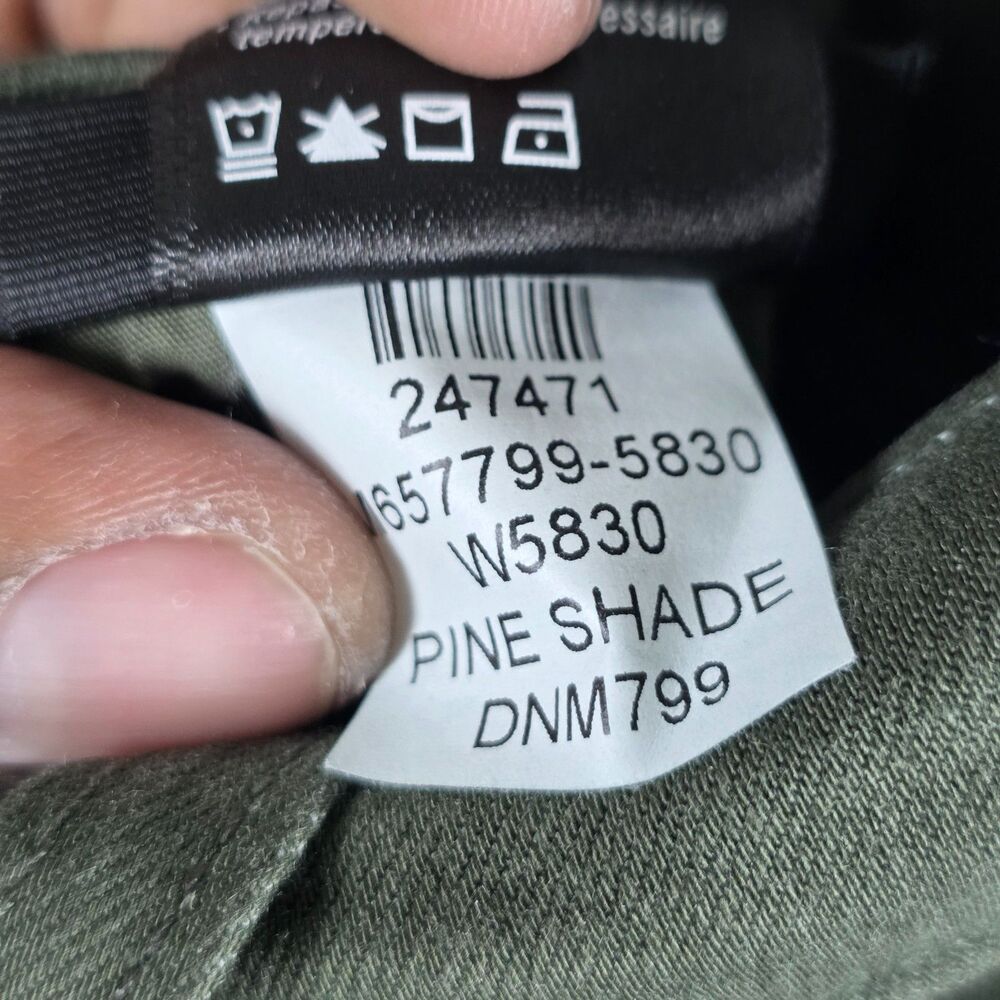 Paige Jeans Men's Pine Shade Green Jeans Straight Denim Casual Size 31x34 - Picture 5 of 12